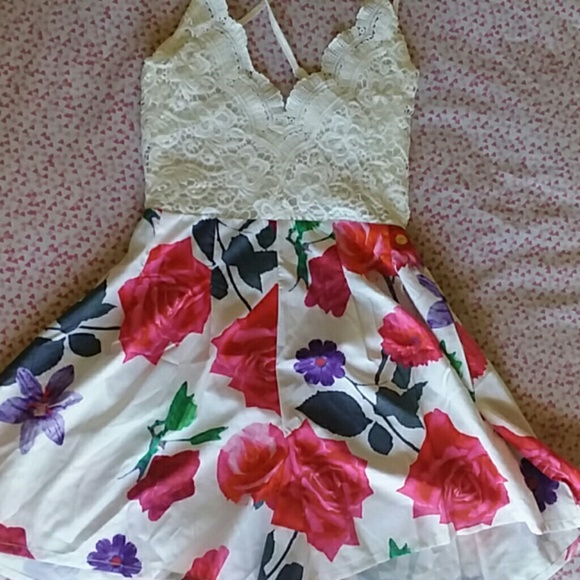 unknown Pants - Floral Romper